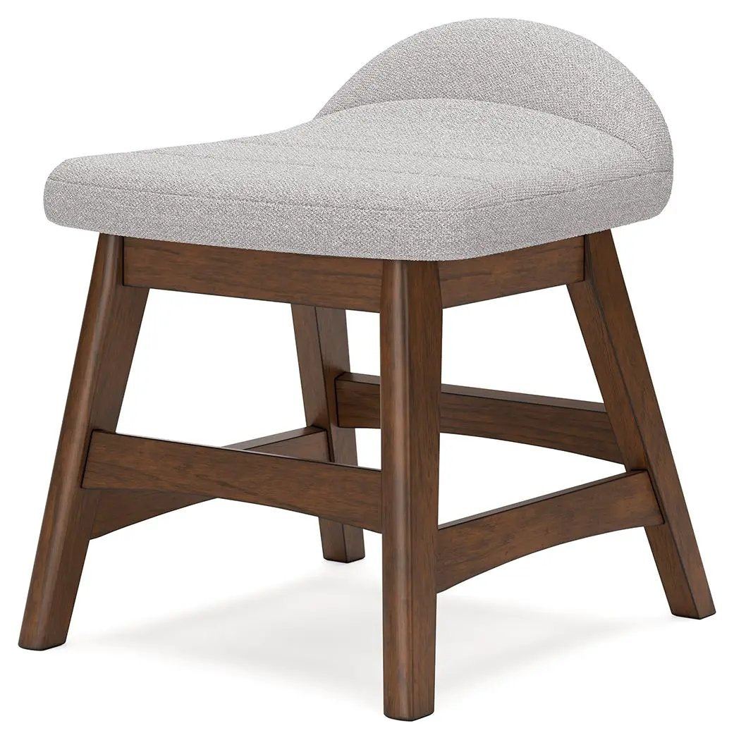 Lyncott - Home Office Desk Chair - Light Gray / Brown by Unique Piece Furniture