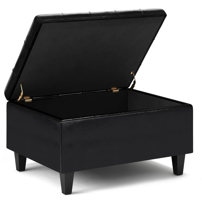 Harrison - Upholstered Coffee Table Storage Ottoman by HouseOfZazla
