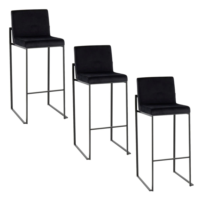 Fuji - Contemporary High Back Barstool Elegant Design by Unique Piece Furniture