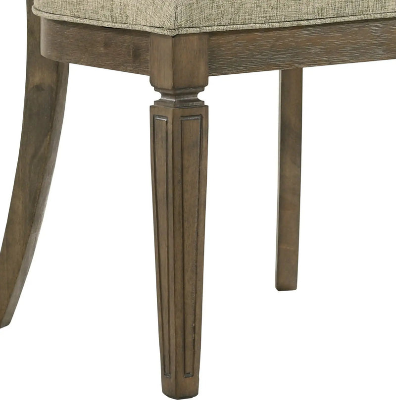 Parfield - 7 Pieces Dining Room Set - Light Brown / Oak by Unique Piece Furniture