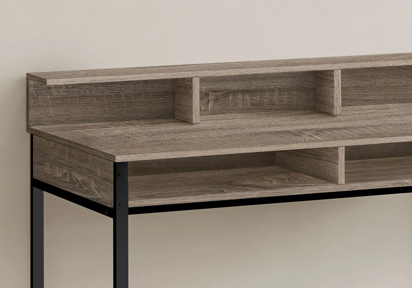 Computer Desk For Home Office, Standing, Storage Shelves, Laptop, Contemporary & Modern by Unique Piece Furniture