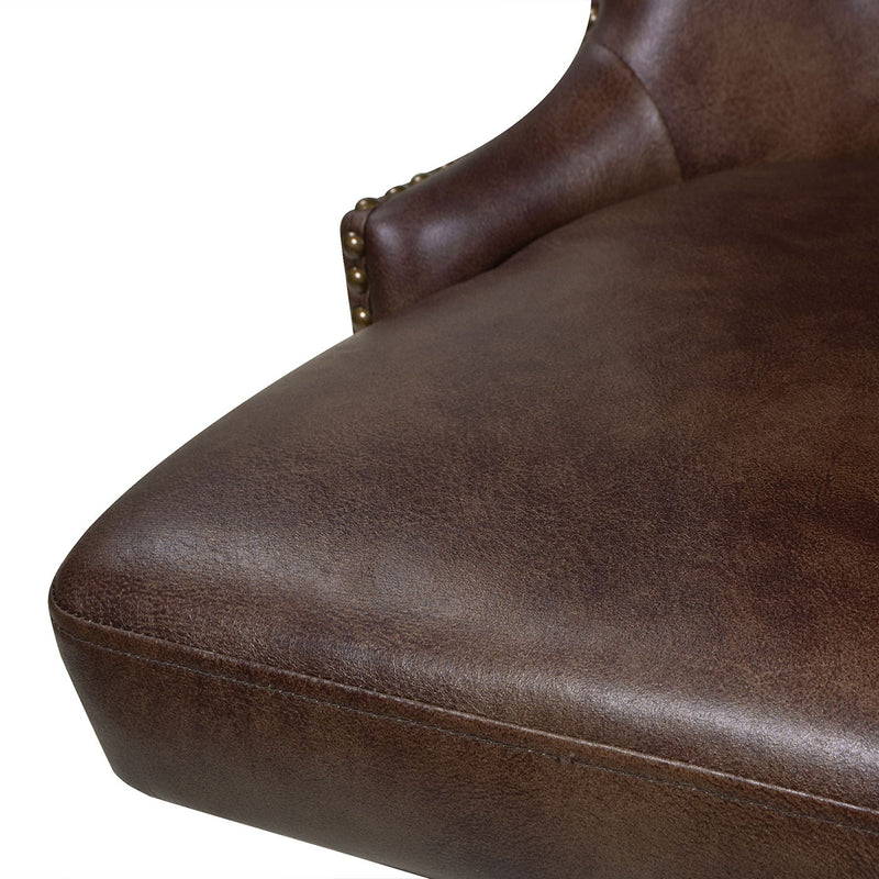 Holmes - Tufted High Back 360 Swivel Counter Height Barstool by HouseOfZazla