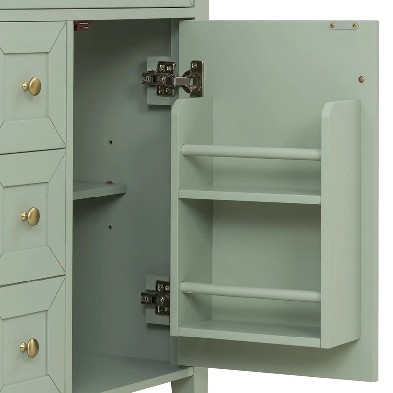 Bathroom Vanity With Sink, Soft Closing Cabinet by HouseOfZazla
