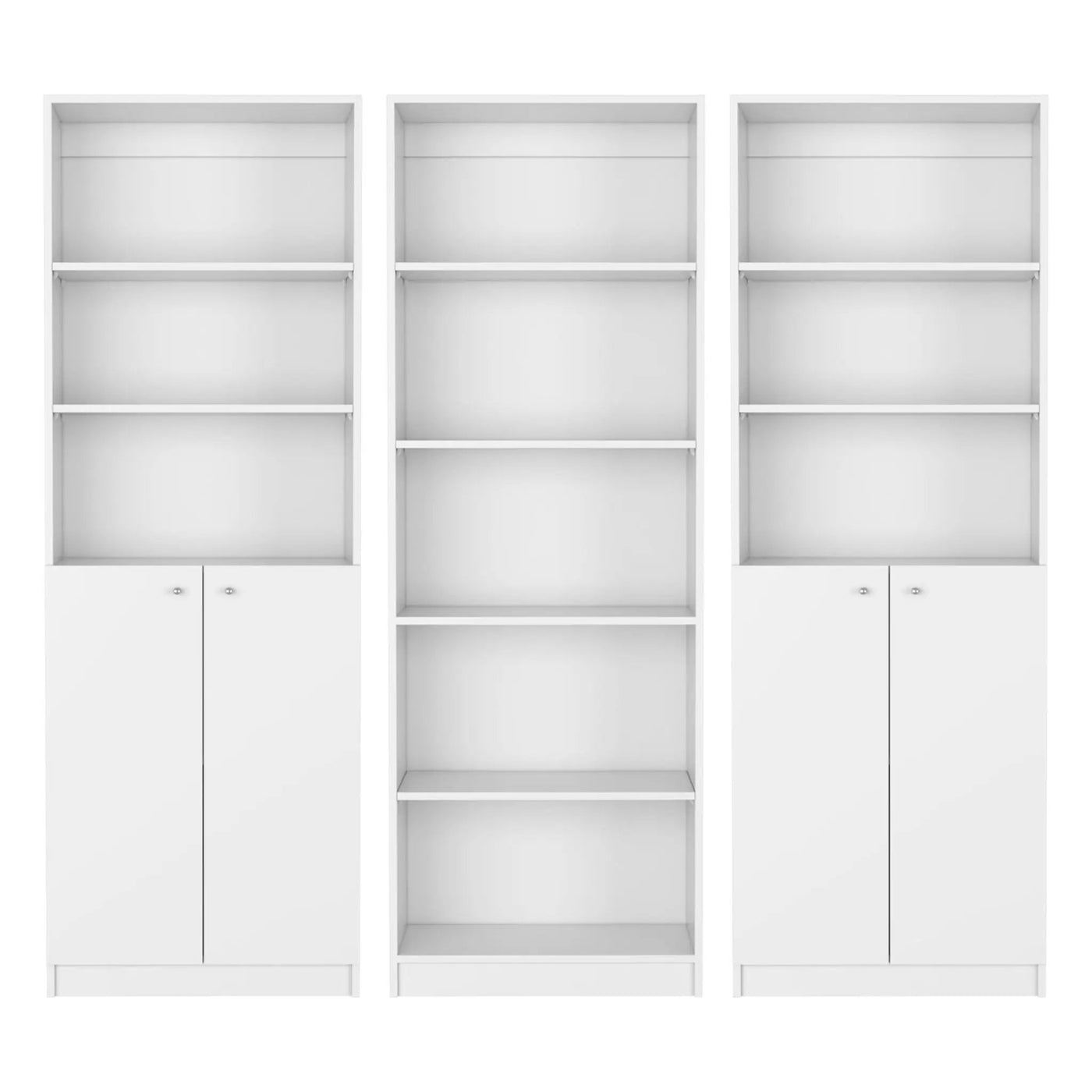 Levan - 3 Piece Living Room Set With 3 Bookcases by Unique Piece Furniture