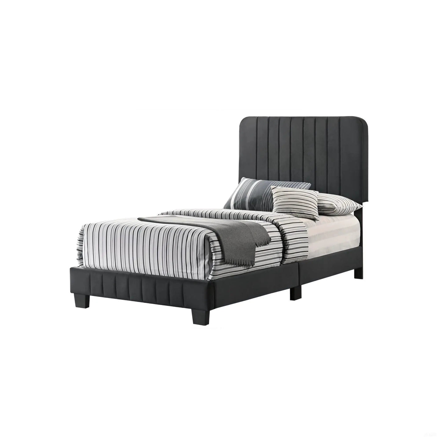 Channel Tufted Bed by HouseOfZazla