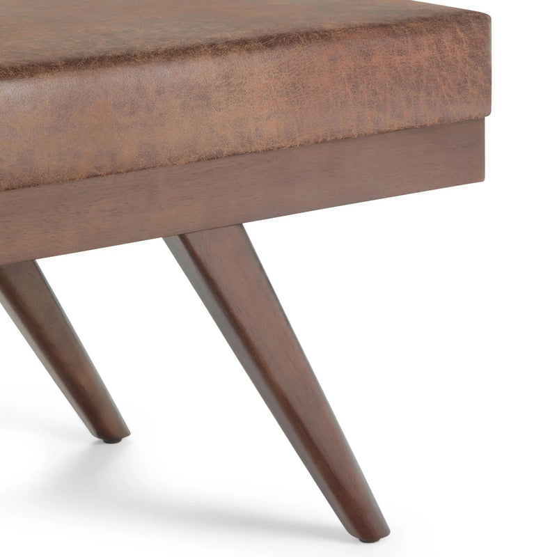 Chanelle - Mid-Century Ottoman Bench by HouseOfZazla