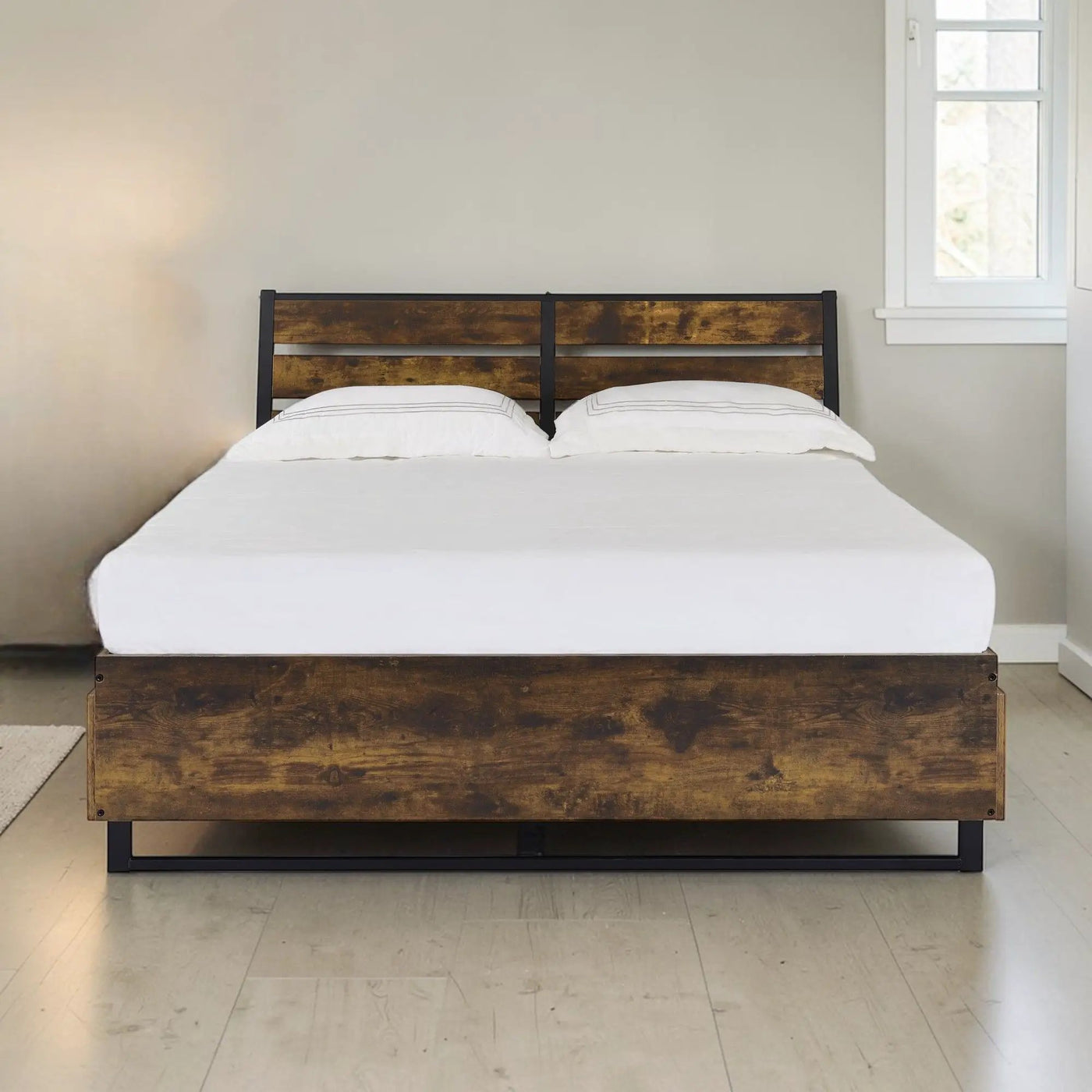 Juvanth - Rustic Bed by Unique Piece Furniture