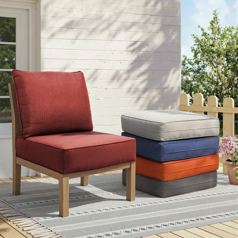 6" Thicker Outdoor Chair Cushion Set by HouseOfZazla