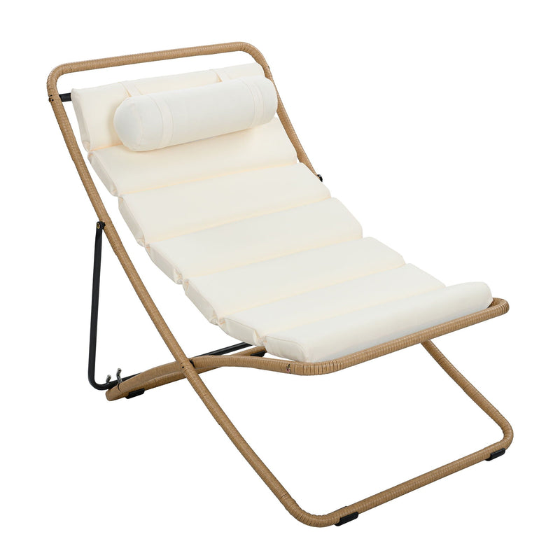 Outdoor Folding Chair With Adjustable Backrest (Set of 2) by HouseOfZazla