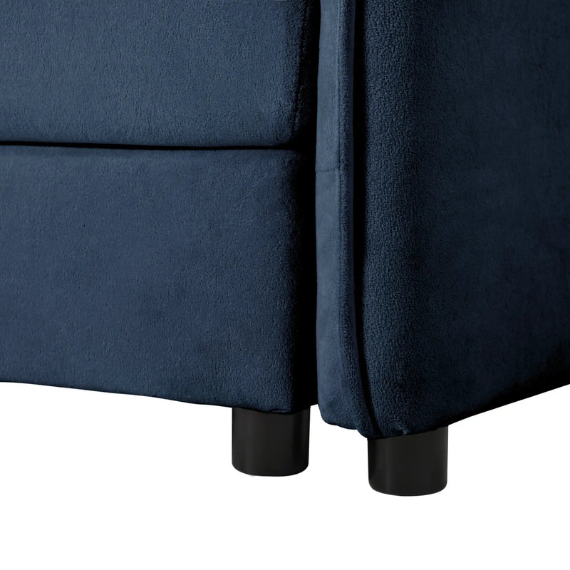 Modular Sectional Sofa Oversized Deep Seat L Shaped Couch Set for Living Room by HouseOfZazla