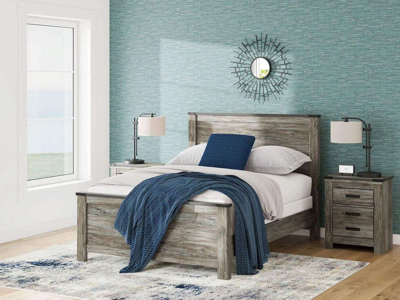 Frandern - Panel Bed by Unique Piece Furniture