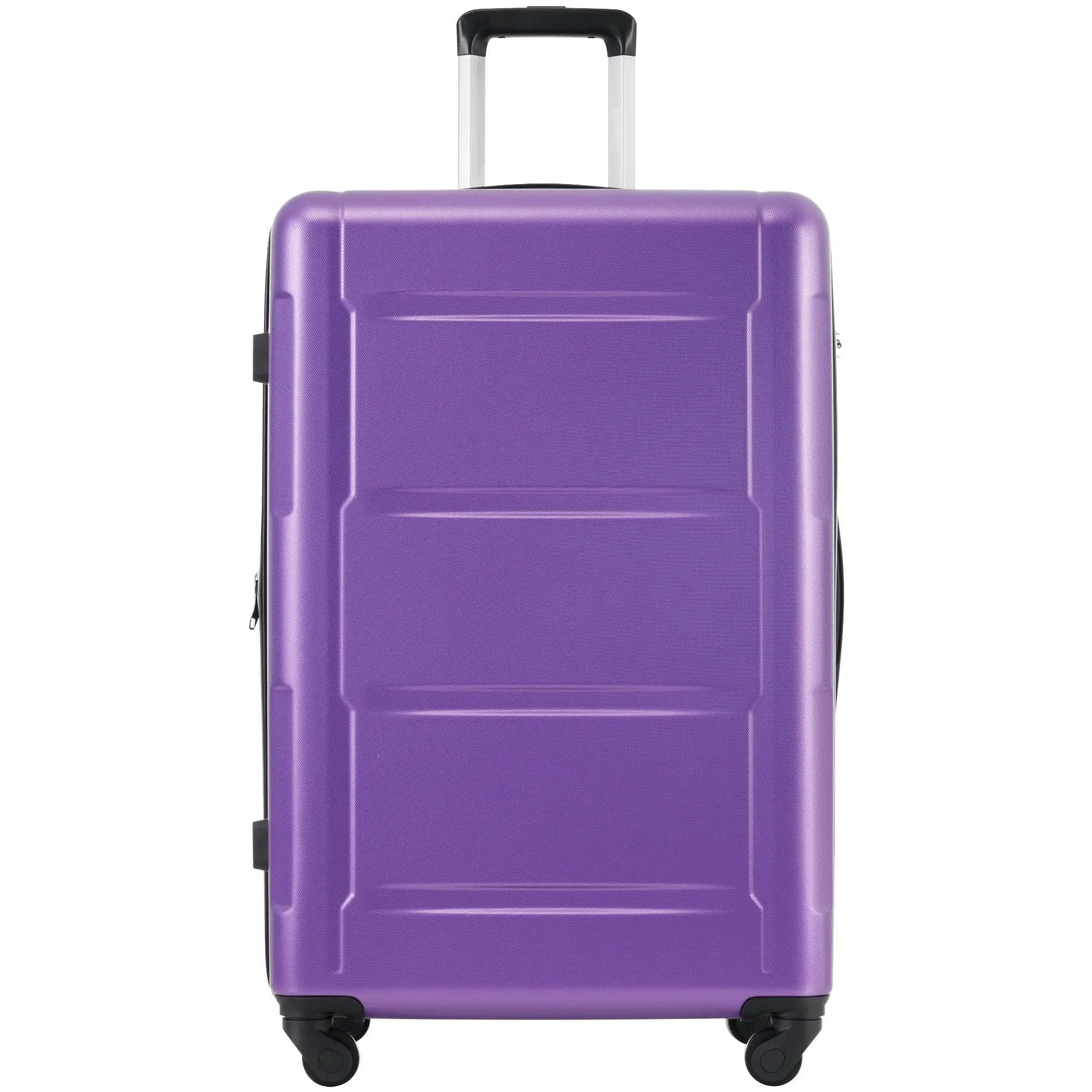 2 Piece Luggage Set With Bags Expanable Spinner Wheels ABS Lightweight Suitcase With Tsa Lock 20" / 24" by HouseOfZazla
