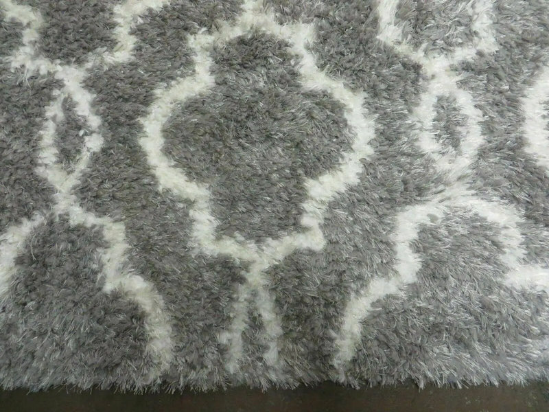 5' X 7' Modern Contemporary Israel Made Glimmer 205-45 Shag Rug Acrylic Bohemian Boho Home Décor by Jewel Rugs