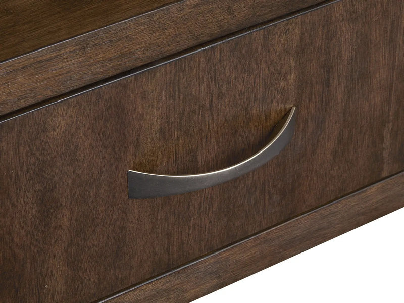 McPherson - Round Cocktail Table With Casters - Burnt Umber by Unique Piece Furniture