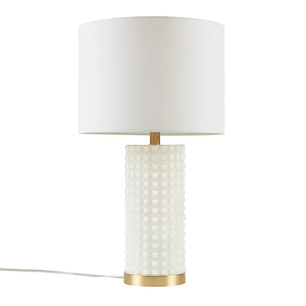 Textured Dot Table Lamp by HouseOfZazla