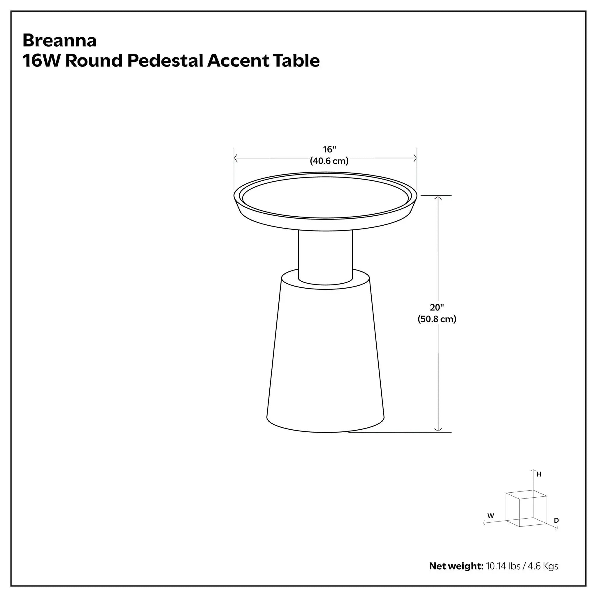 Breanna - Side Table by Unique Piece Furniture