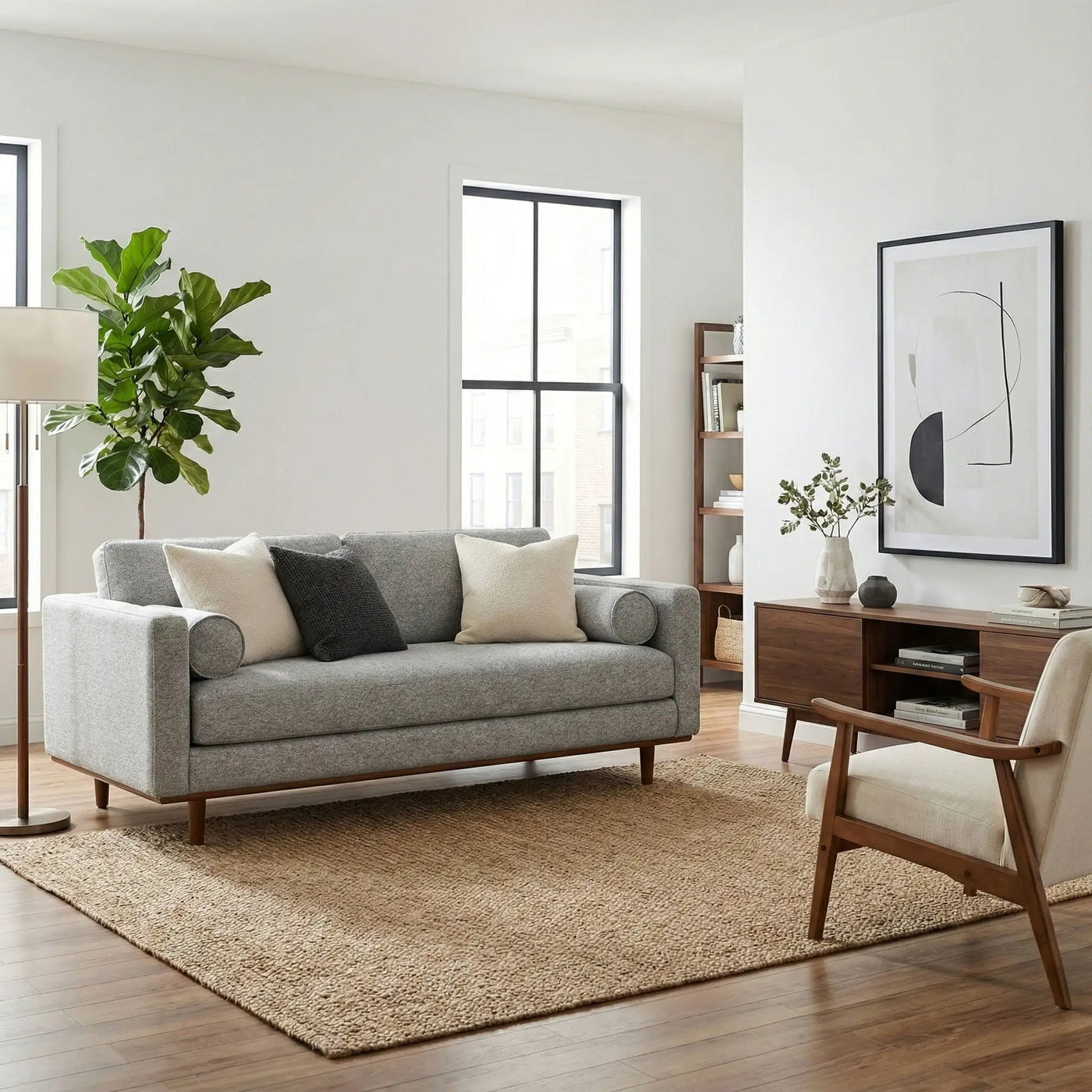 Morrison - Upholstered Sofa by HouseOfZazla