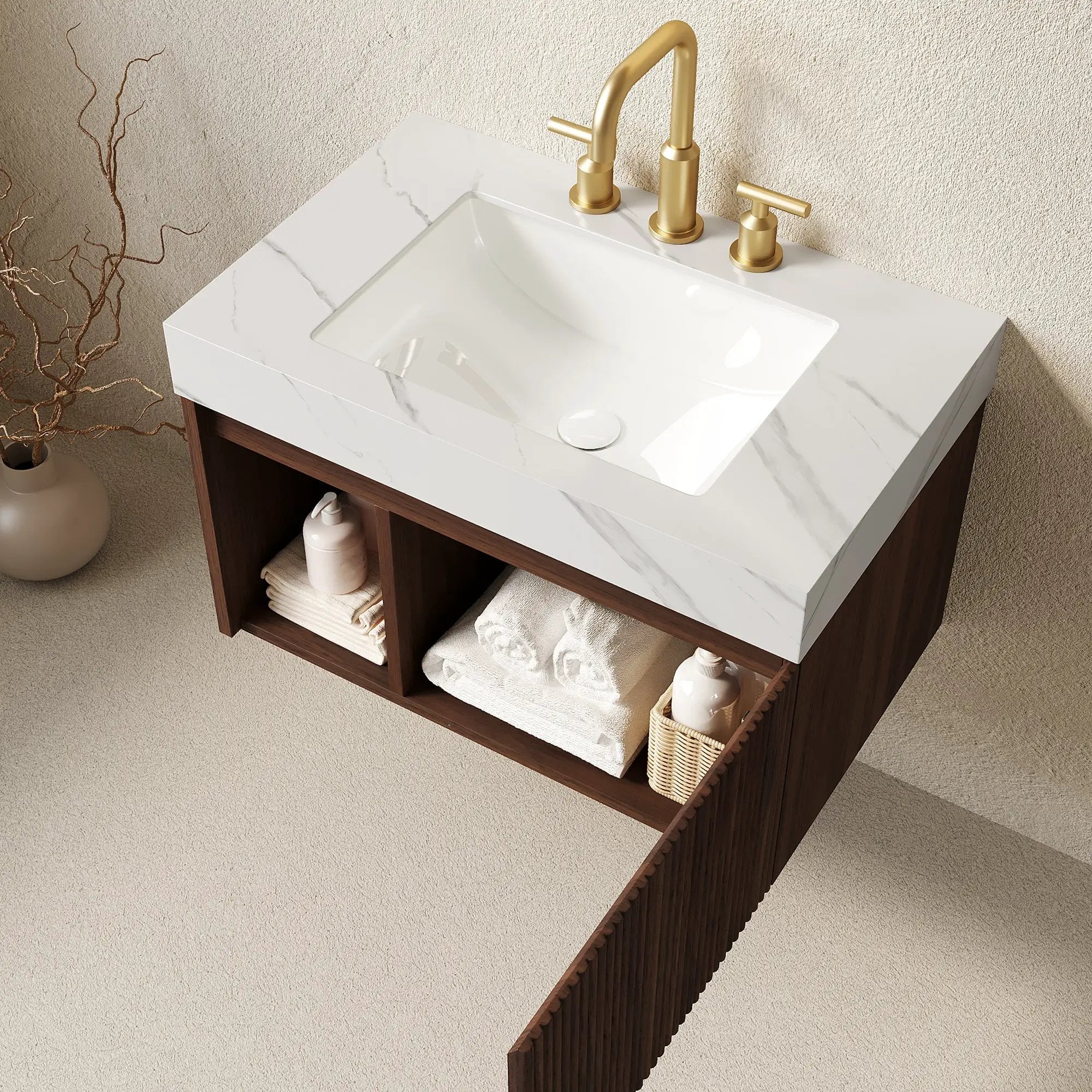 Eiden 30" Bathroom Vanity & Sink by HouseOfZazla