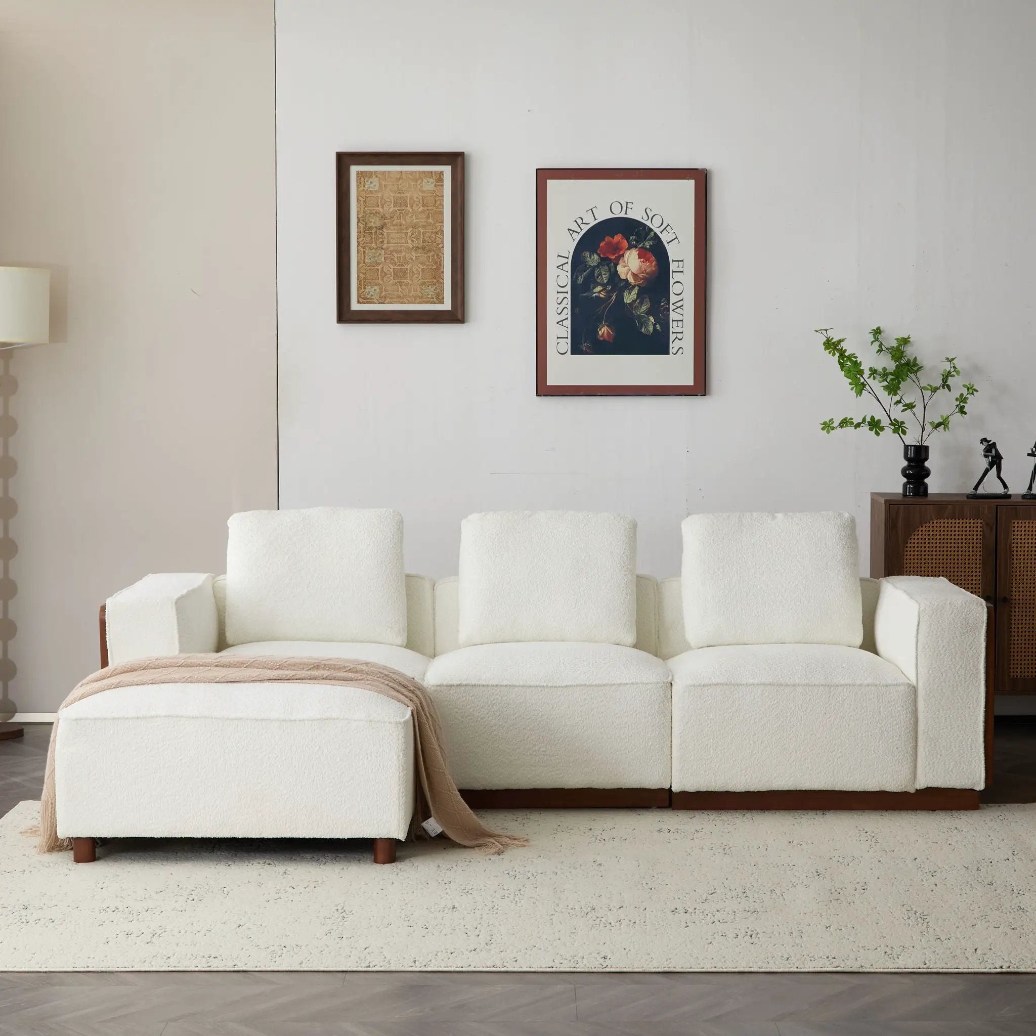 Chita Modular Sectional Sofa With Larger Seats by HouseOfZazla