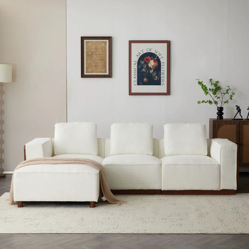 Chita Modular Sectional Sofa With Larger Seats by HouseOfZazla