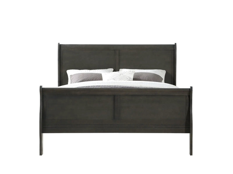 Louis Philippe - Sleigh Style Bed by Unique Piece Furniture