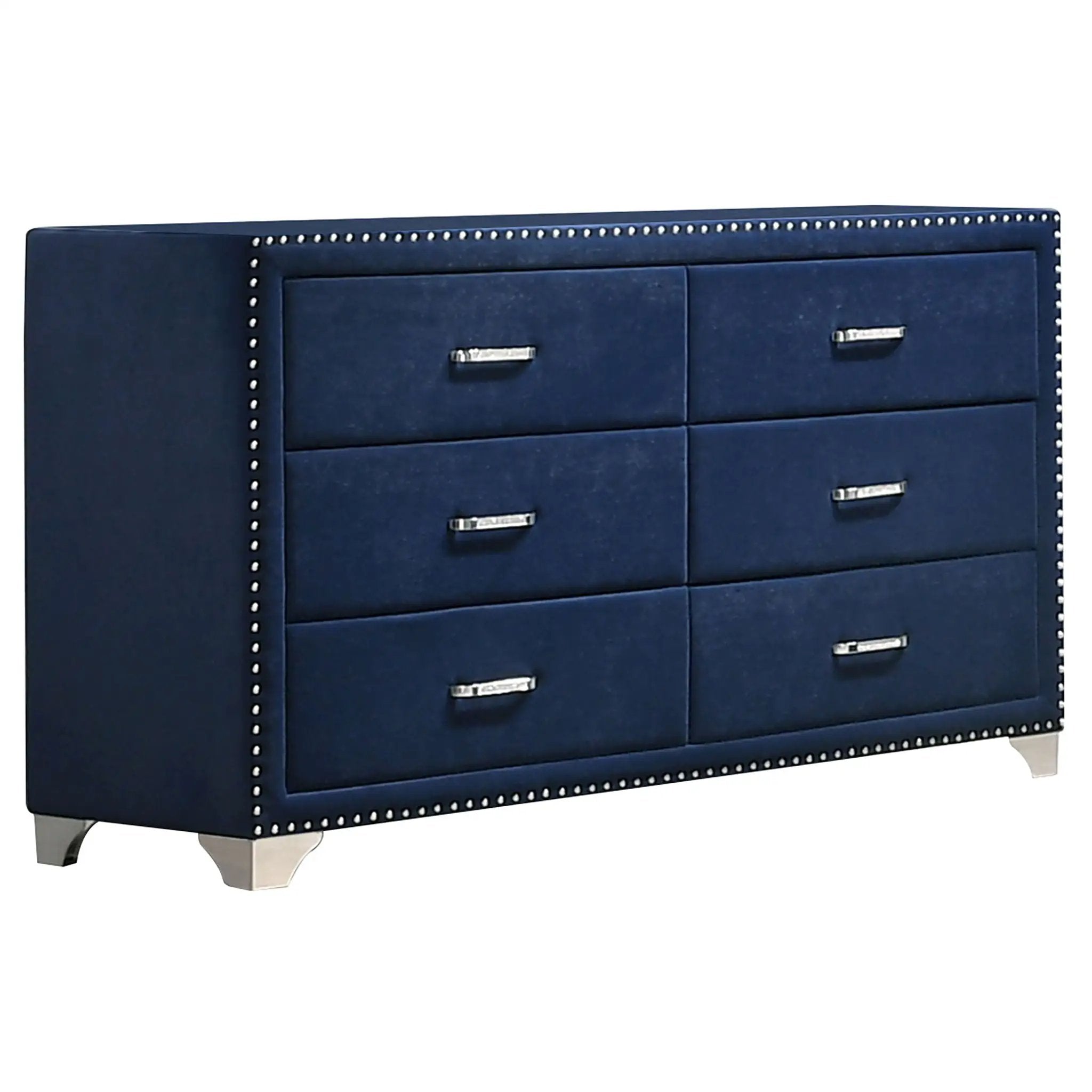 Melody 5-piece Queen Bedroom Set Pacific Blue by Unique Piece Furniture