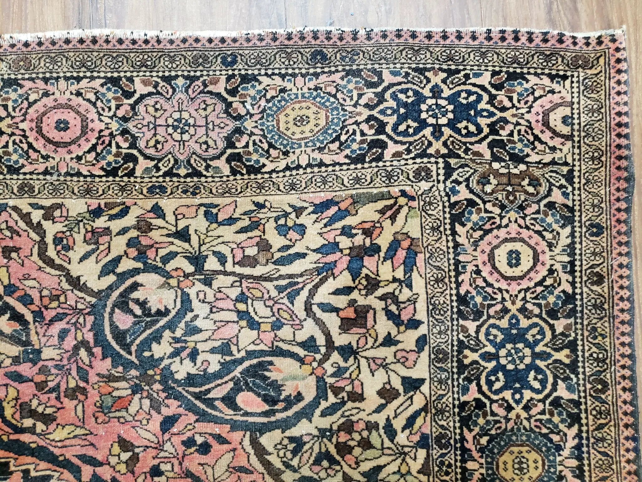 Antique Persian Farahan Rug, 4'1" x 6' 5" by Jewel Rugs