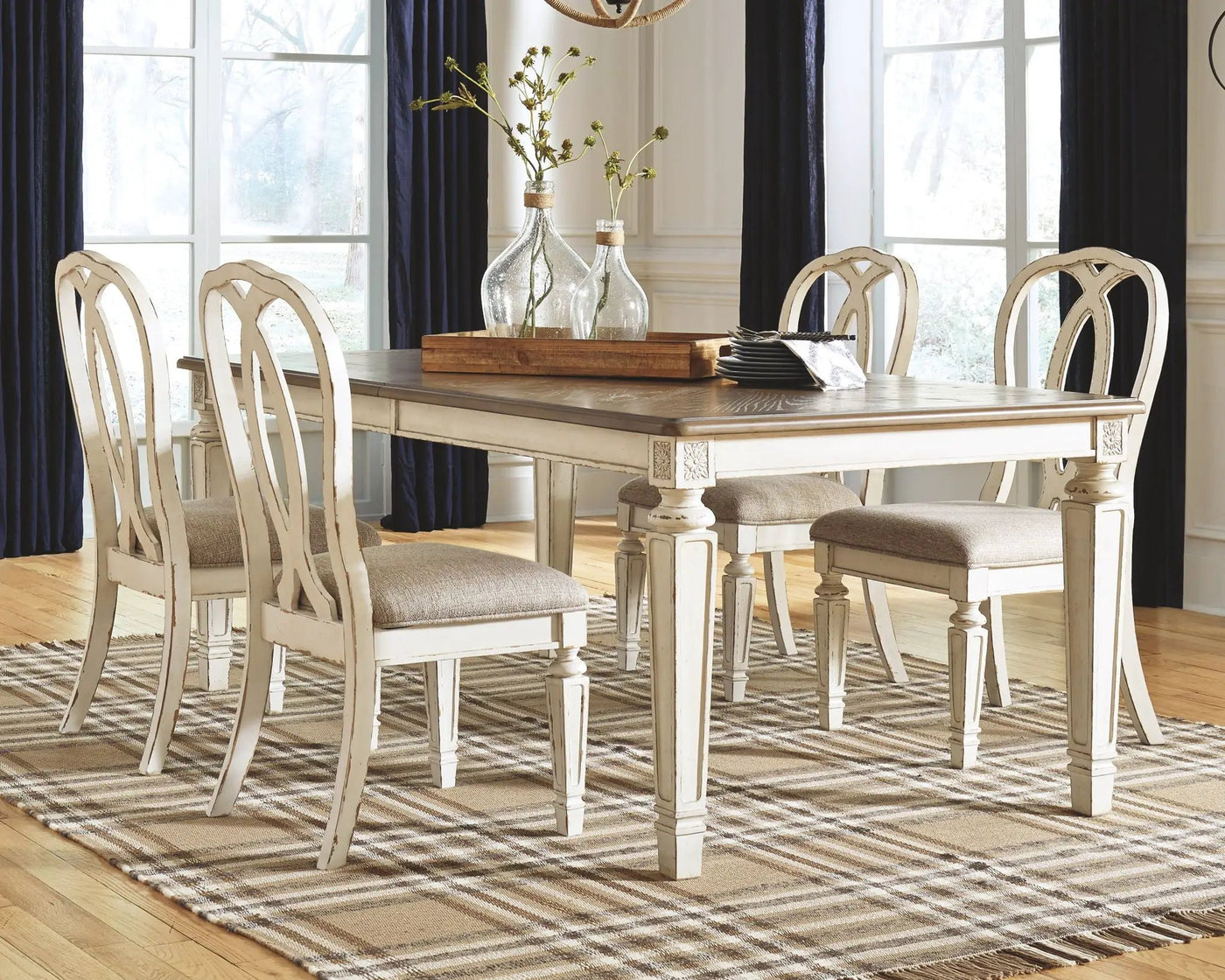 Realyn - Rectangular Dining Table Set by Unique Piece Furniture