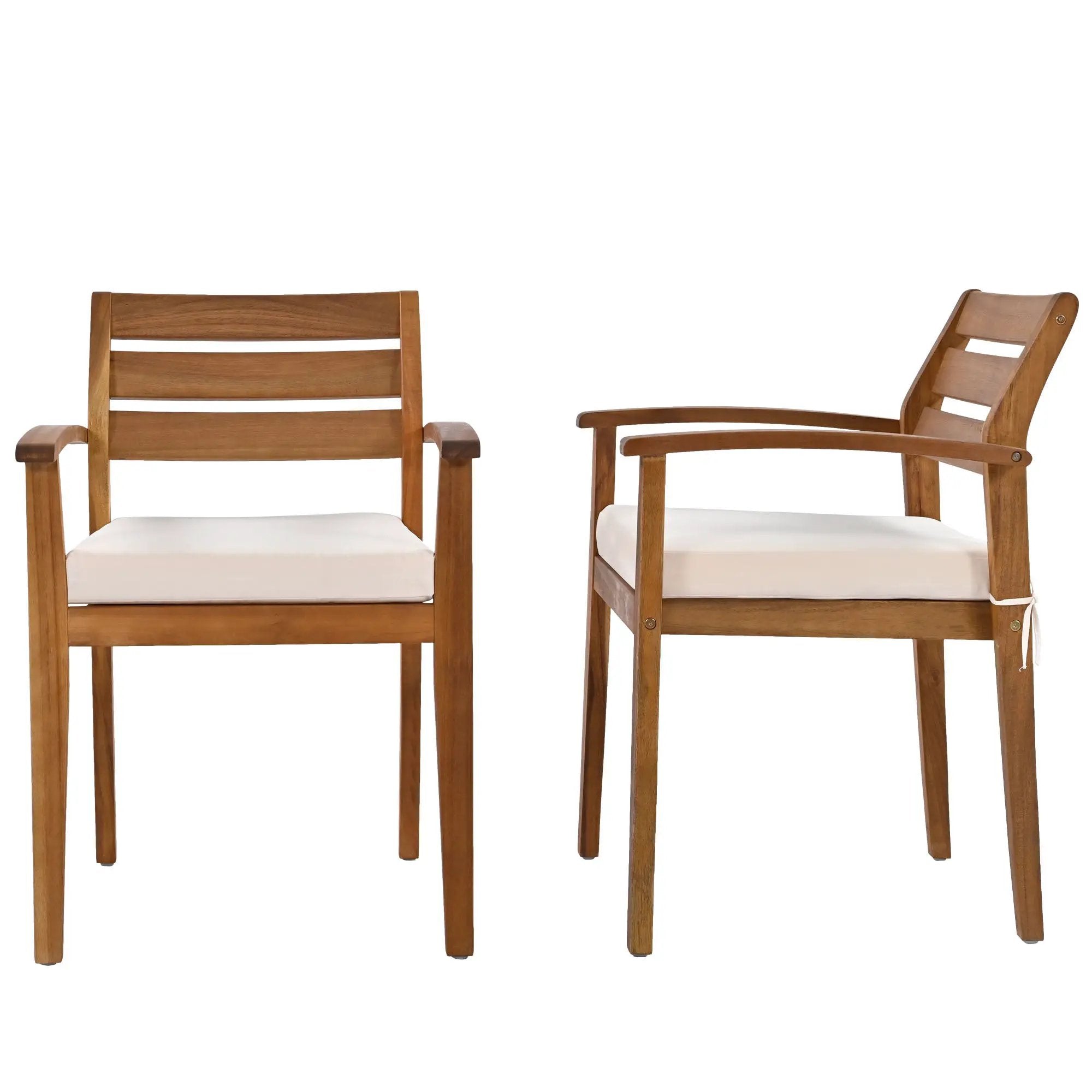 GO Outdoor Wood Dining Set For 7-8 Persons by HouseOfZazla