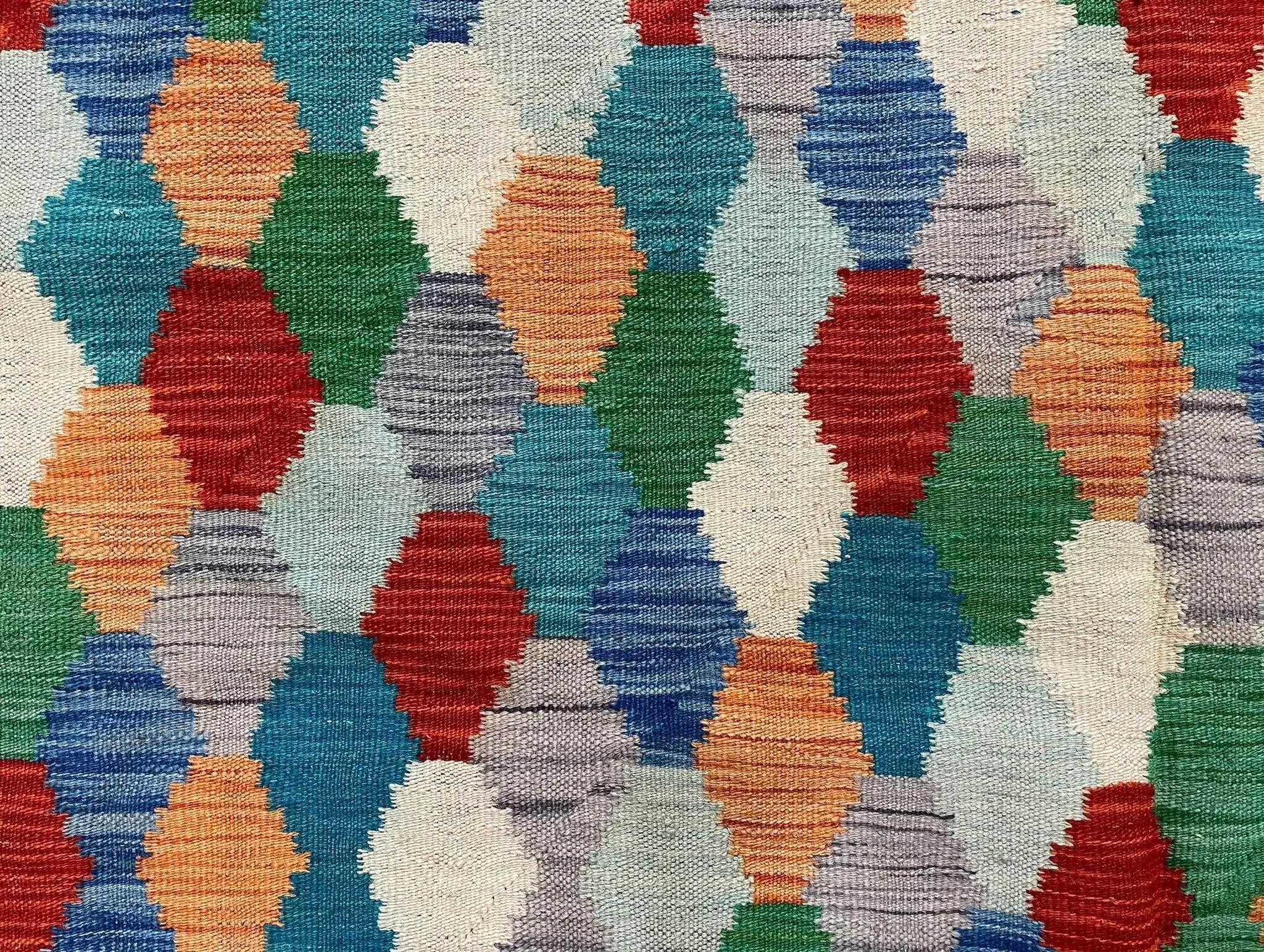 6.5 x 9.5 Colorful Chobi Kilim Rug 6 x 9 Multicolor Turkish Kilim Rug 7x10 Chobi Kilim Rug Playroom Rug Wool Kilim Rug 6x9 New Tribal Kilim by Jewel Rugs