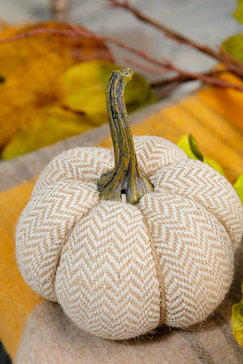 Weighted Pumpkin Ornament Decor For Holiday by Unique Piece Furniture
