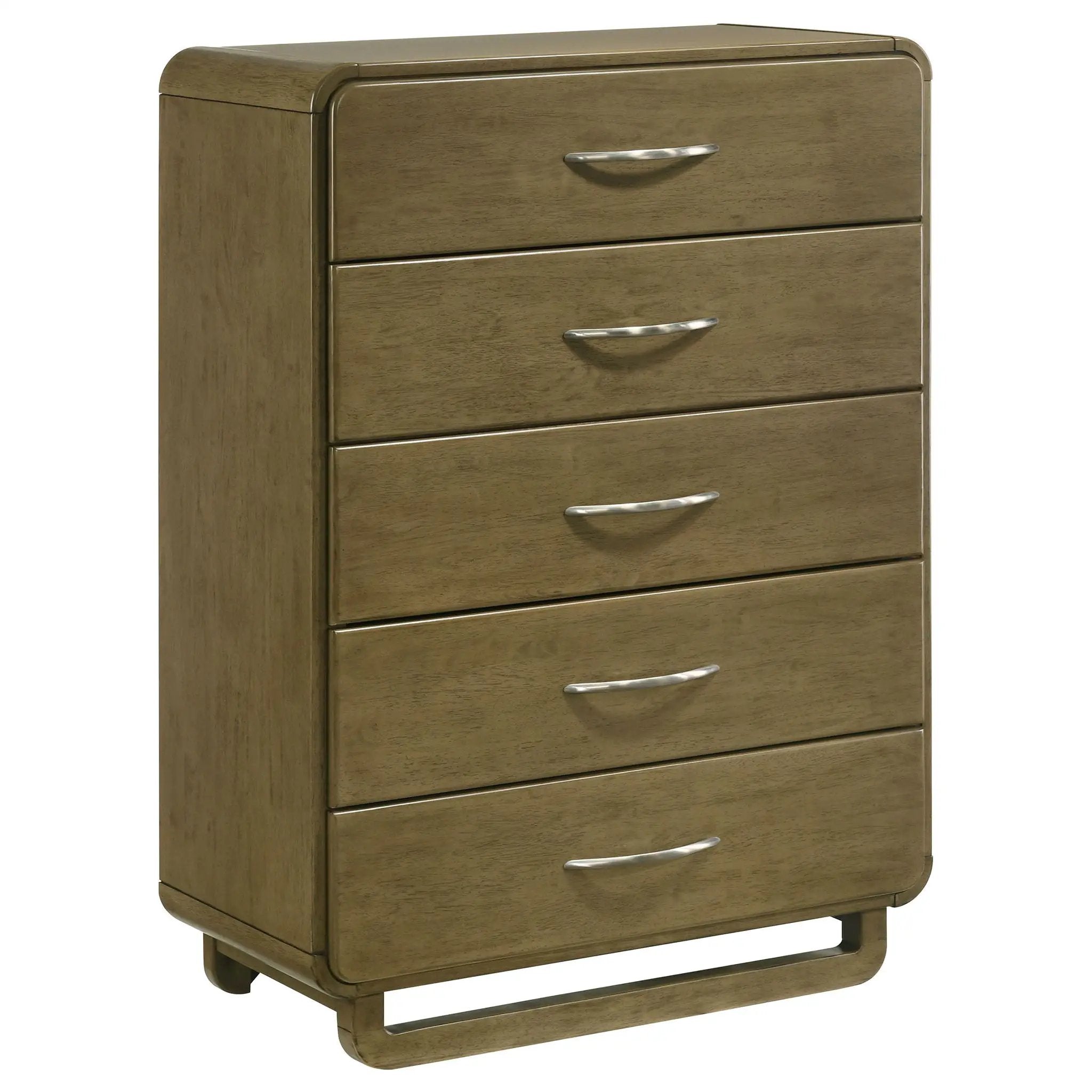 Amsbury 5-drawer Chest of Drawers Nutmeg by Unique Piece Furniture