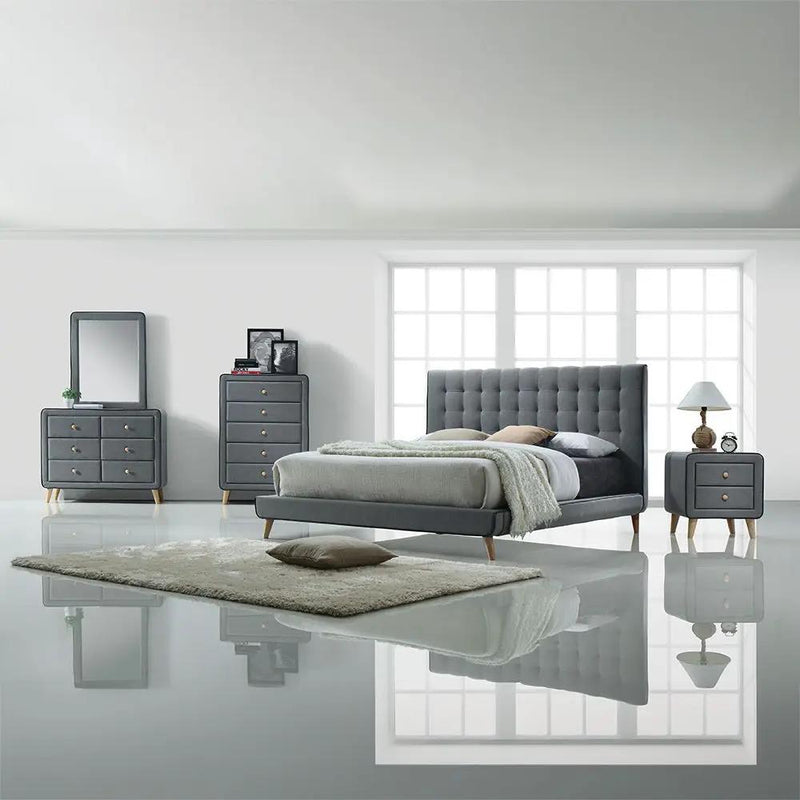 Valda - Bed by Unique Piece Furniture