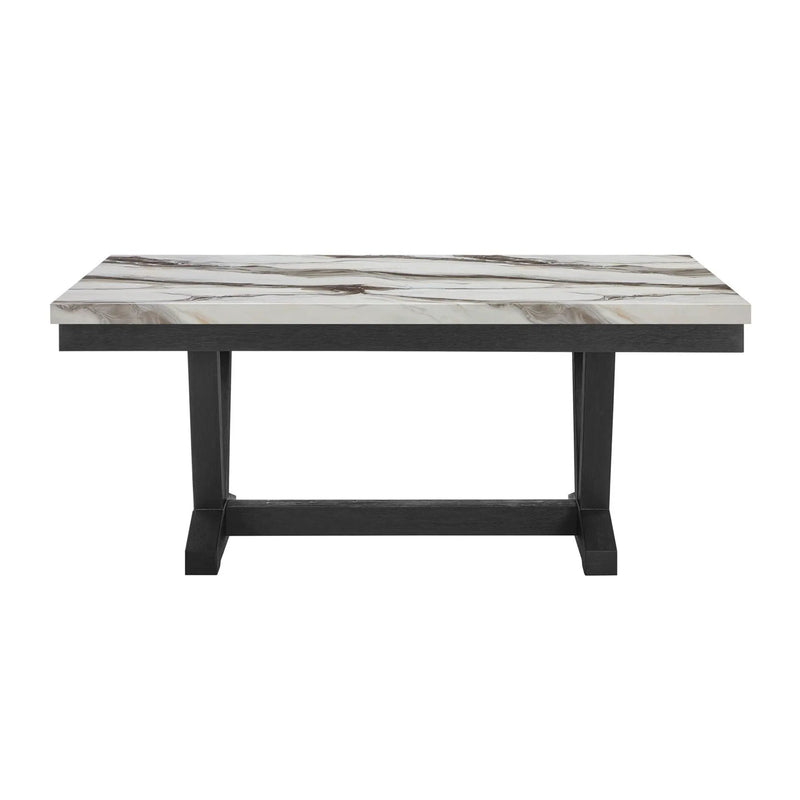 Panda Oceanic - Dining Table And Chairs Set - Black by Unique Piece Furniture