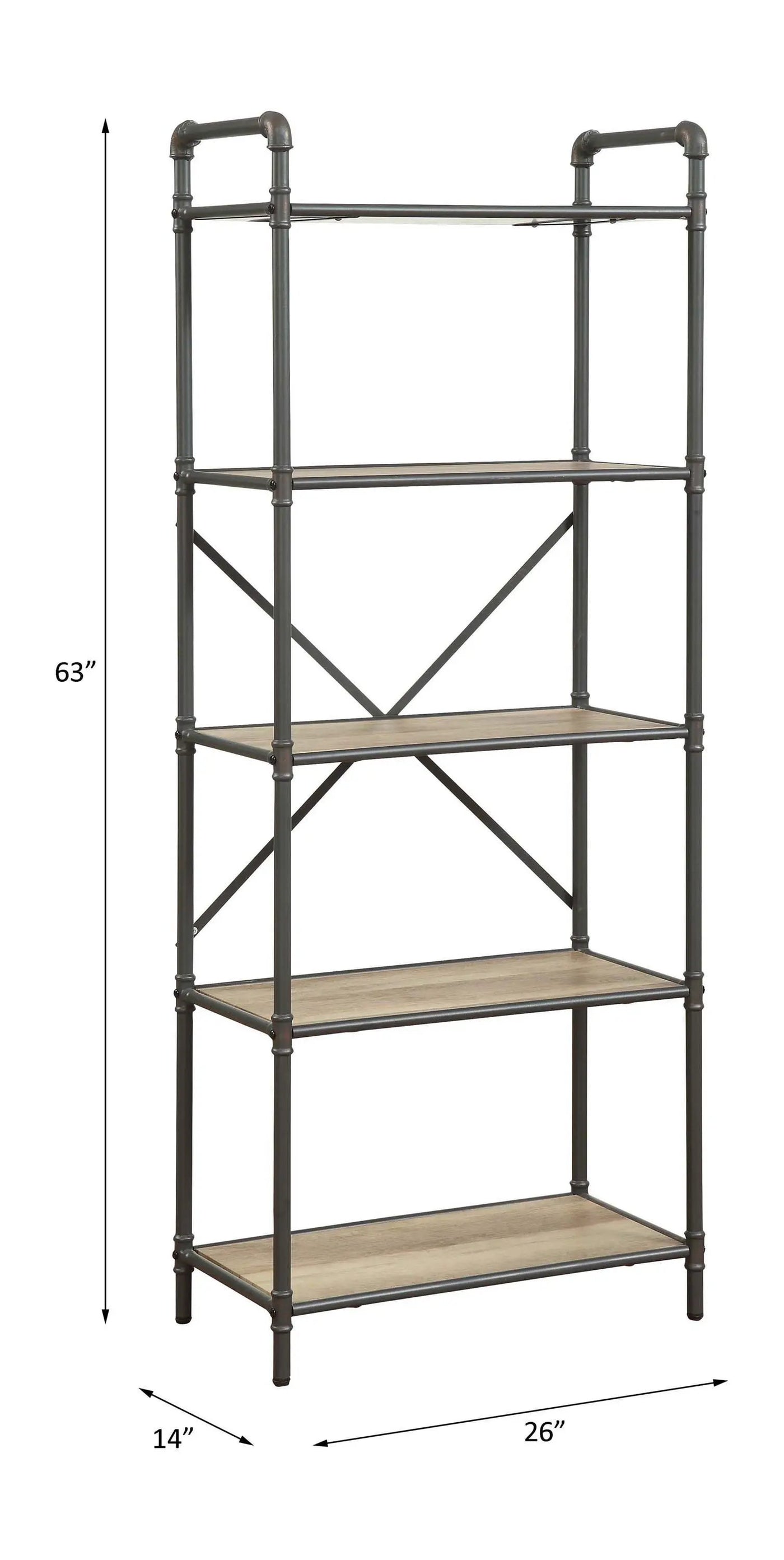 Itzel - Bookshelf For Office by Unique Piece Furniture