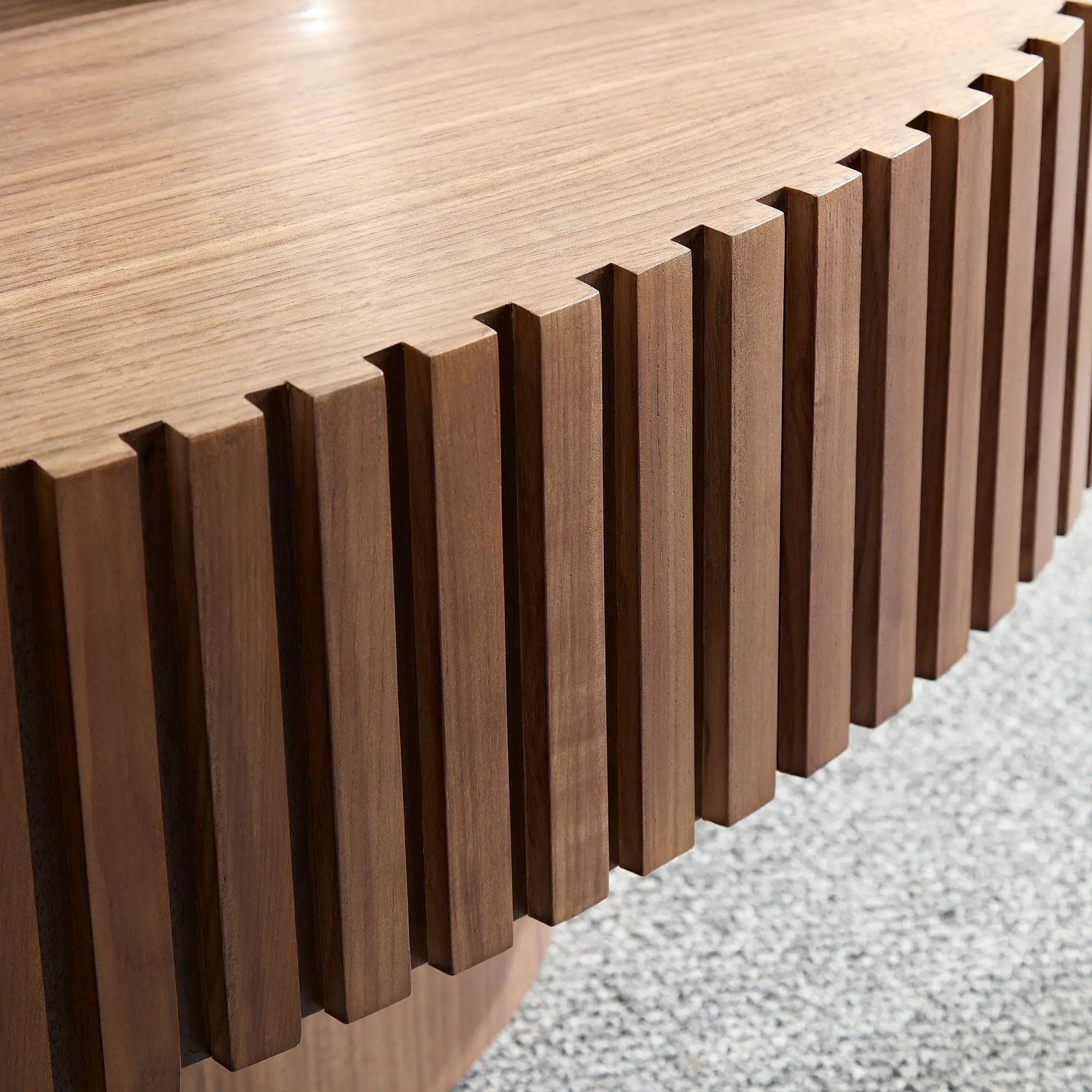 Modern Handcraft Drum Coffee Table by HouseOfZazla