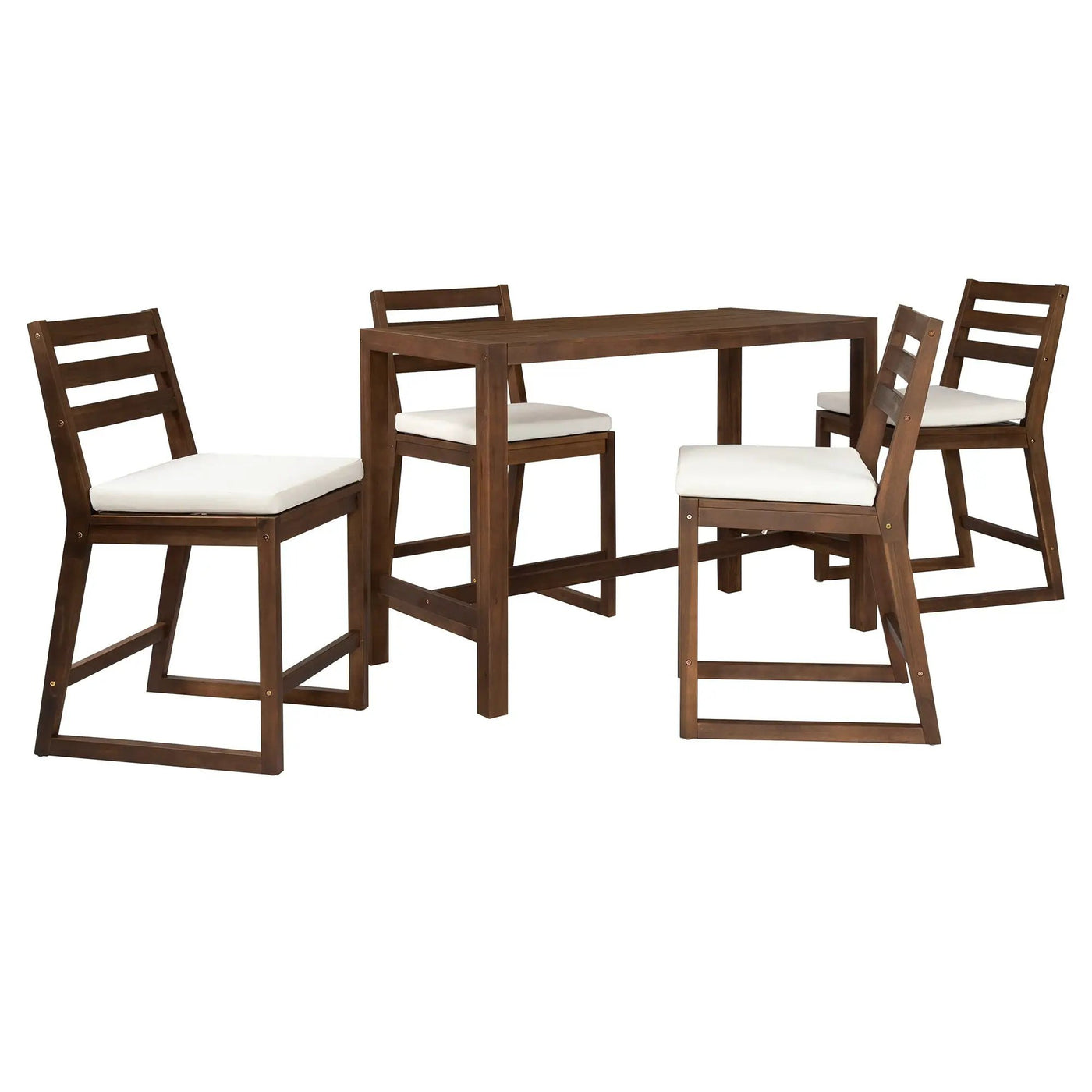 Patio Bar Set With Ergonomic Chairs by HouseOfZazla