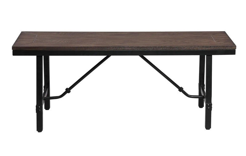 Mariatu - Bench - Oak / Black by Unique Piece Furniture