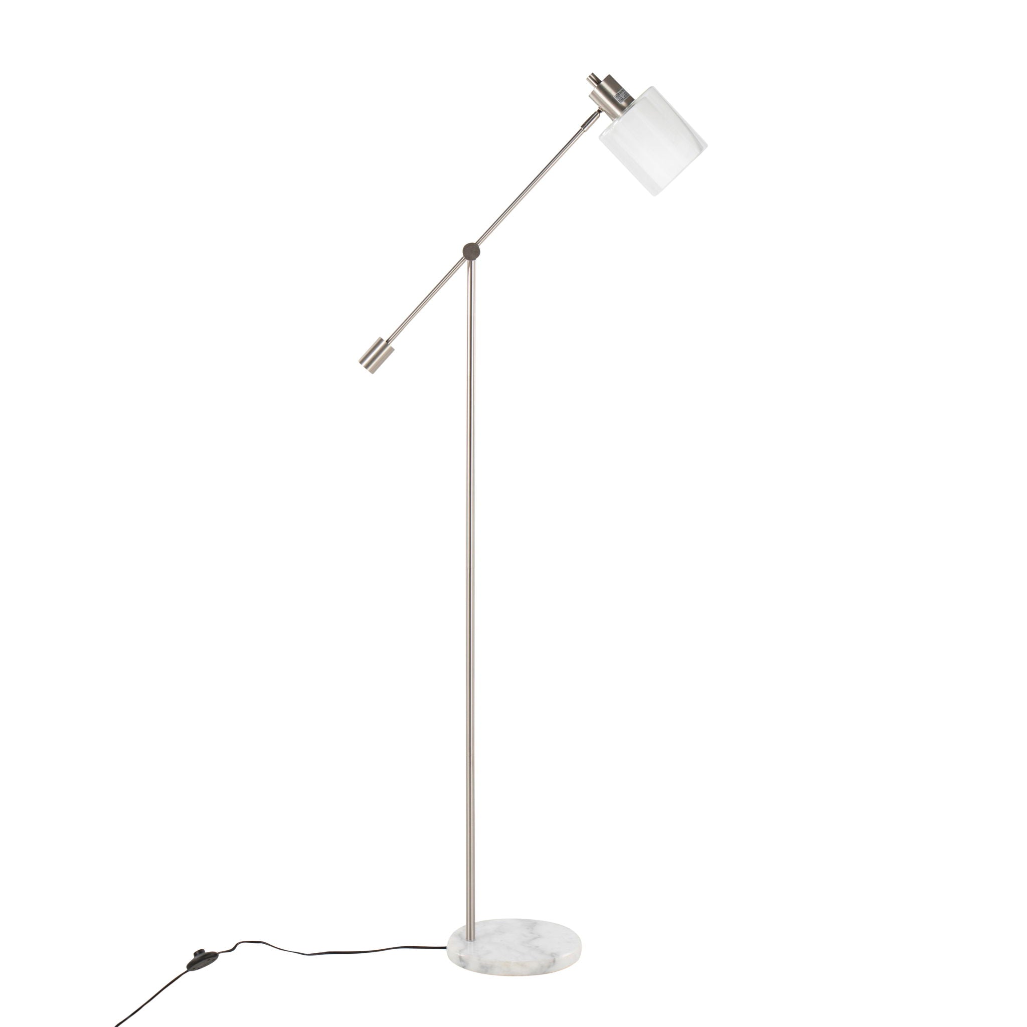 Marcel - Contemporary / Glam Floor Lamp by HouseOfZazla