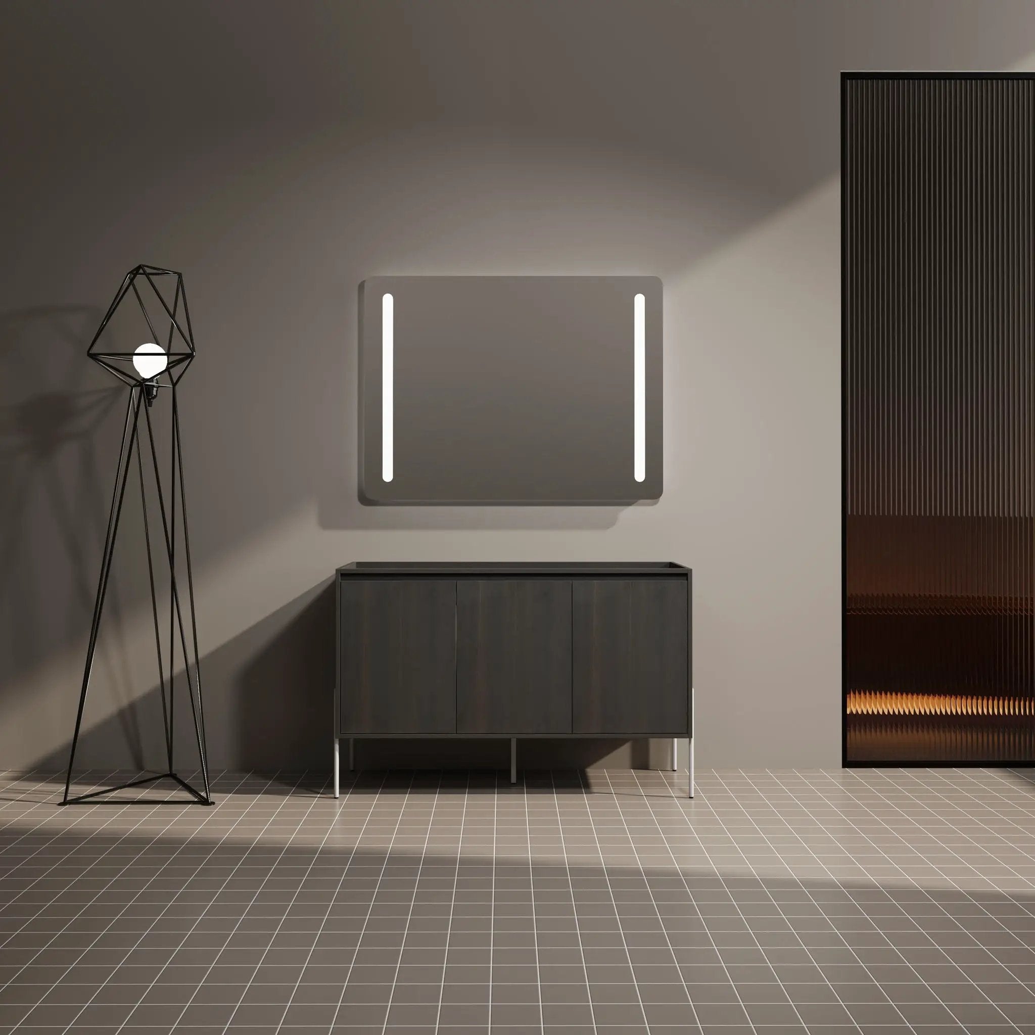 Freestanding Bathroom Vanity & Soft Close Cabinet Doors by Unique Piece Furniture