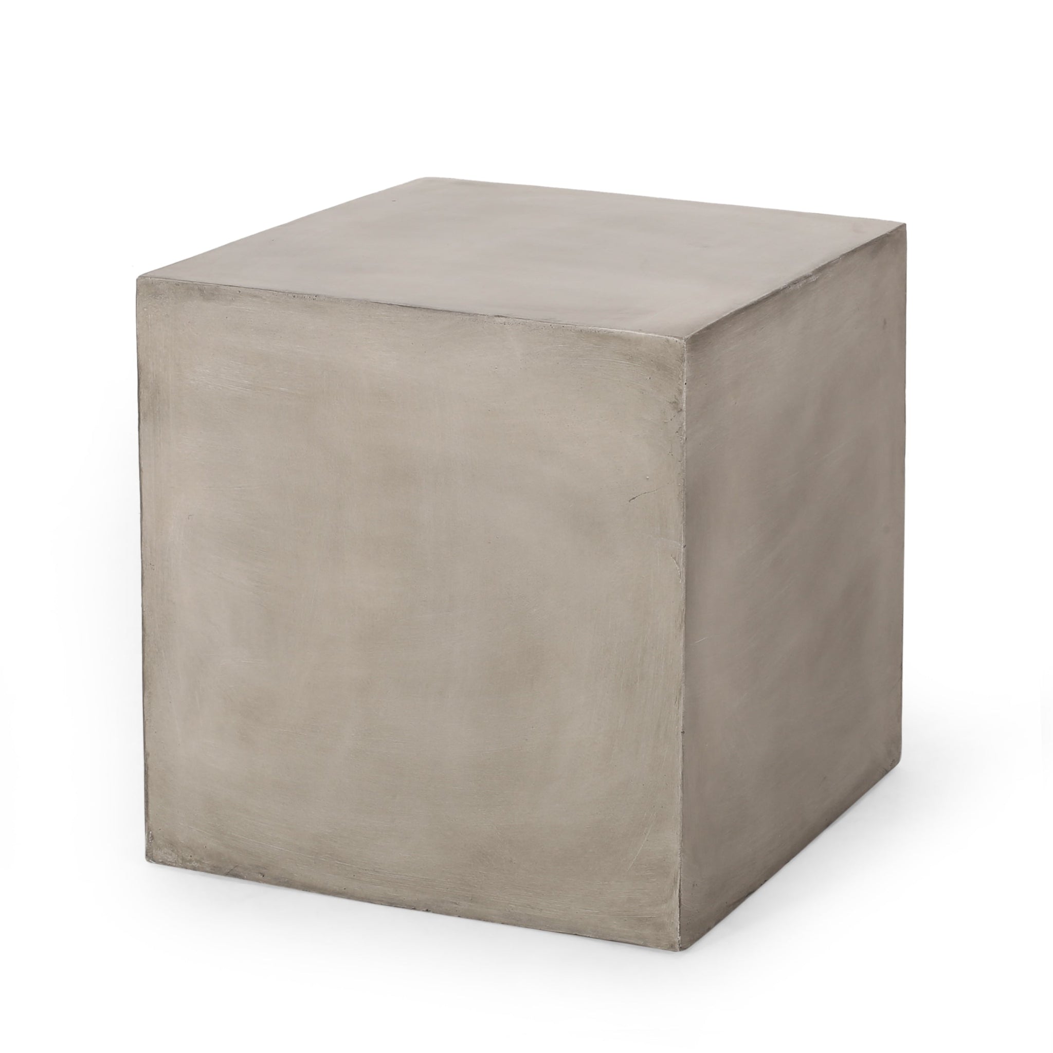 Outdoor MGO Square Side Table, Light by HouseOfZazla