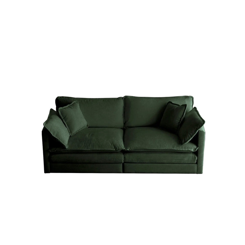 Modern Fabric Loveseat Sofa Couch for Living Room by HouseOfZazla