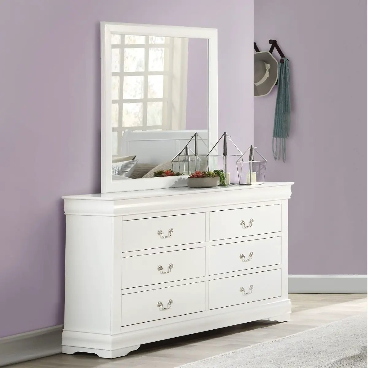 Louis Philippe - Accent Mirror by Unique Piece Furniture