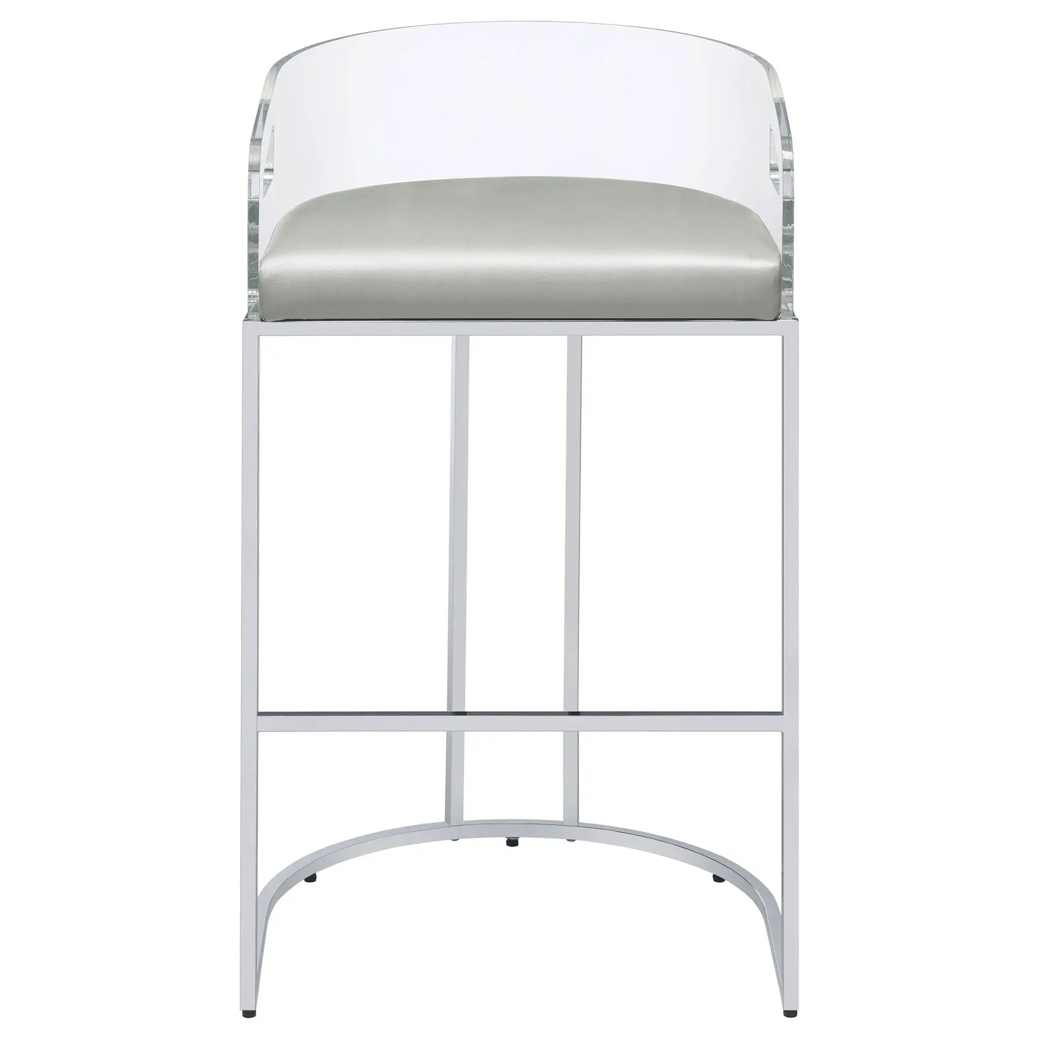 Mello - Upholstered Bar Chair (Set of 2) - Gray