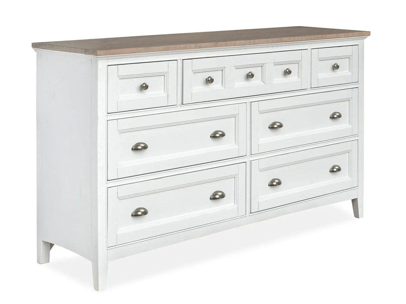 Heron Cove - Two Tone Drawer Dresser by Unique Piece Furniture