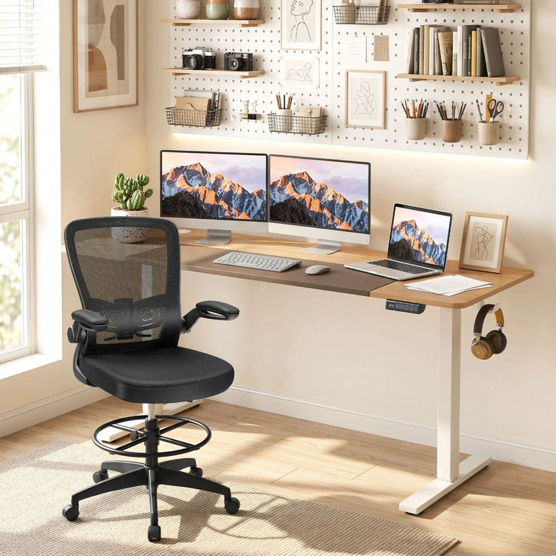 Electric Standing Desk 63x24 Inch with Memory Presets by DirectDeals