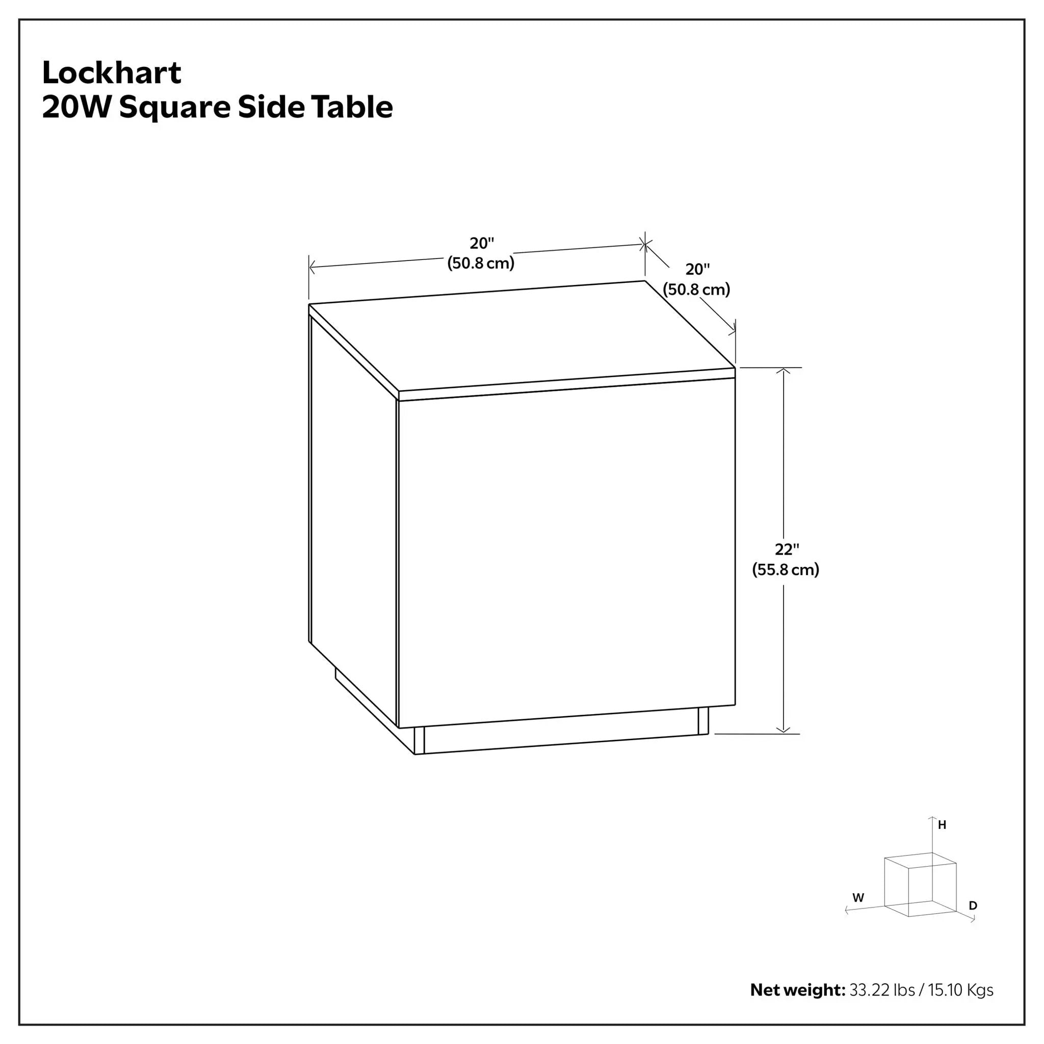 Lockhart - Side Table by Unique Piece Furniture
