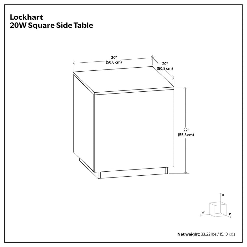 Lockhart - Side Table by Unique Piece Furniture