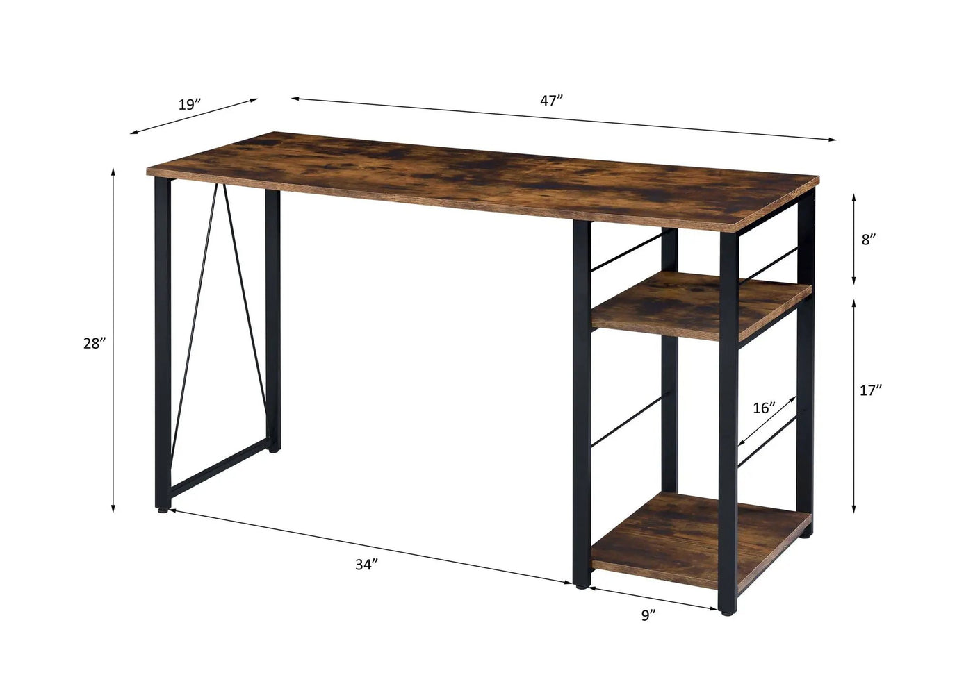 Vadna - Writing Desk by Unique Piece Furniture
