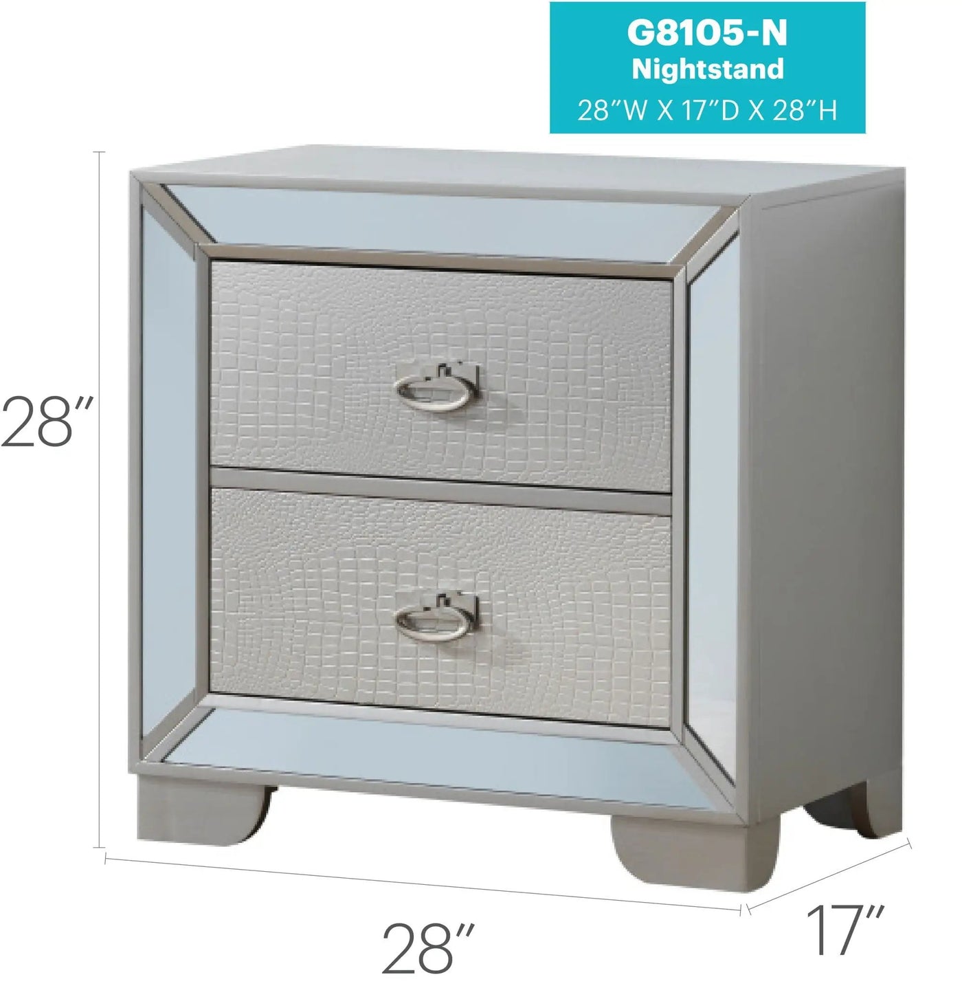 Contemporary Nightstand With Versatility by Unique Piece Furniture